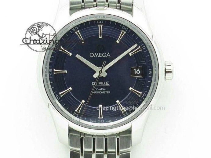 0323 SunProtective Constellation 38mm SS VSF 1:1 Best Edition Blue Textured Dial on SS Bracelet A8500 Super Clone 7917